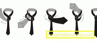 Wie man eine Krawatte mit einem schmalen Knoten bindet