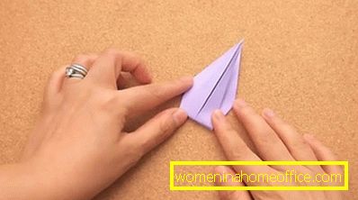 Wie man mit den eigenen Händen Origami-Kraniche aus Papier macht - Schema