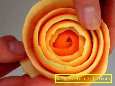 Orange Rosen für die Kuchenverzierung