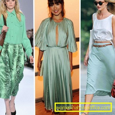 Welche Farbe verbindet Grün in Kleidung?